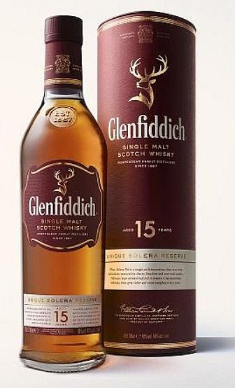 Glenfiddich 15 years single Malt Whisky