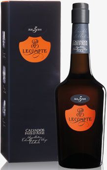 Lecompte Calvados 5 ans GP 40%vol