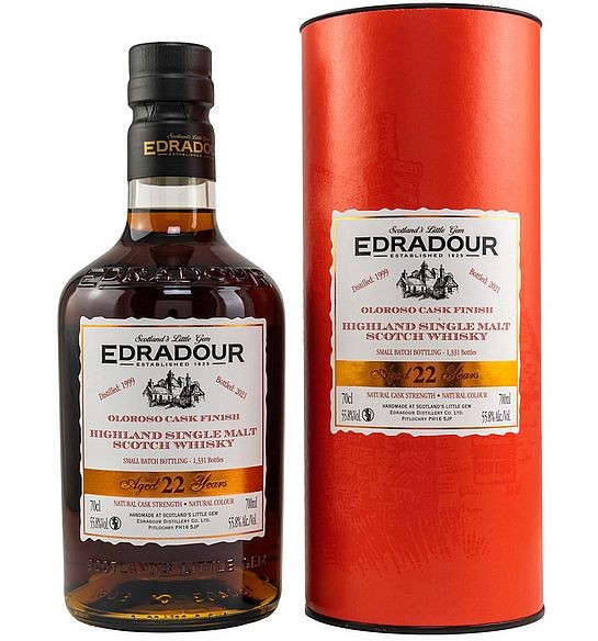 Edradour 22 years Sherry Cask Single Malt Whisky