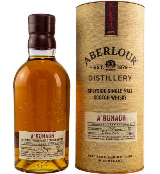 Aberlour a bunadh cask strength single Malt Whisky batch 75