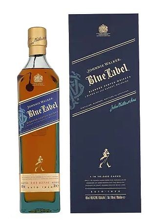 Johnnie Walker Blue label scotch Whisky