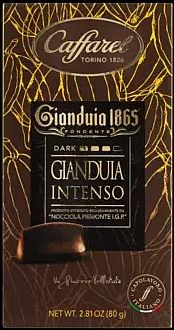 Caffarel Gianduia Intenso dark 80g
