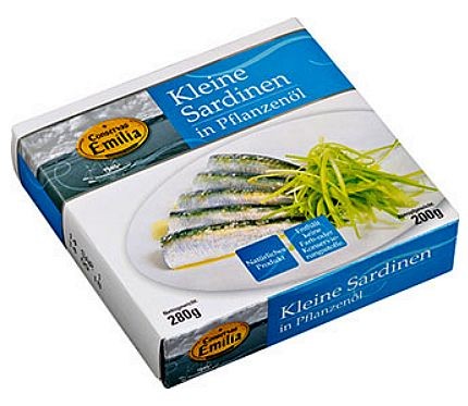 Emilia Gourmet Sardinen in Pflanzenöl