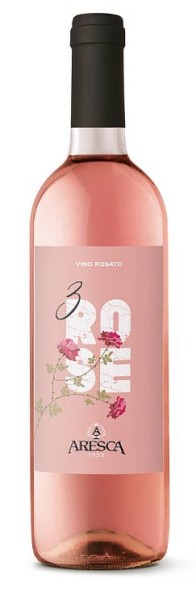 2025er Aresca Rosato "3 Roses" DOC Piemonte