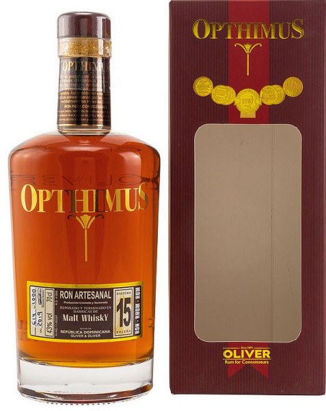 Opthimus Rum 15 years Dominikanische Republik
