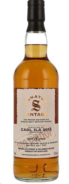 Caol Ila 2015/2023 Signatory Single Malt Whisky 100 proof Edition