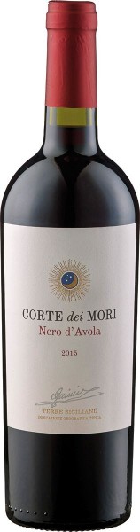 2020er Corte dei Mori Nero d Avola etichetta bianca Rosso sicilia