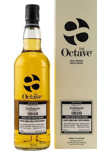 Ardmore cask strength Octave 2010 distilled, Duncan Taylor