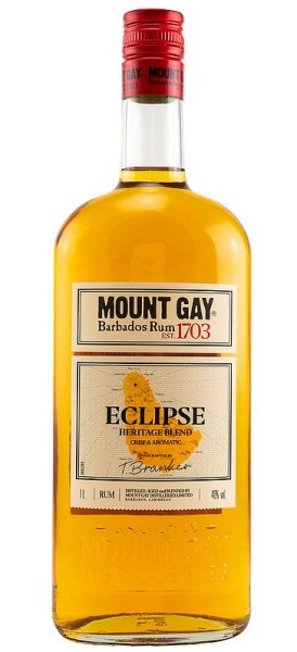Mount Gay LITER Barbados Rum ECLIPSE