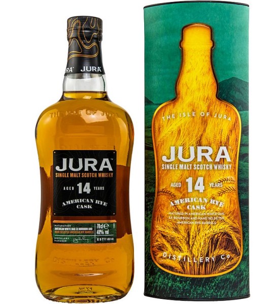 Isle of Jura 14 years old Rye Cask Single Malt Whisky