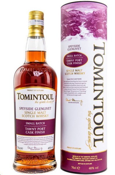 Tomintoul PORT CASK Speyside Single Highland Malt Whisky