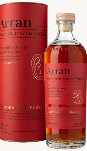 Arran Amarone Finish Whisky unchillfiltered