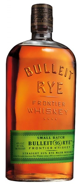 Bulleit Rye Whisky green label - Bourbon cask