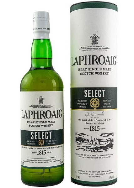 Laphroaig Cask select Single Malt Whisky