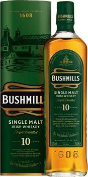 Bushmills 10 years Single Malt Irish Whiskey