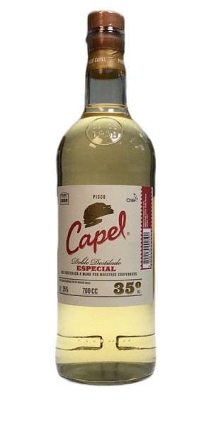 Capel Pisco doble destilado especial Chile