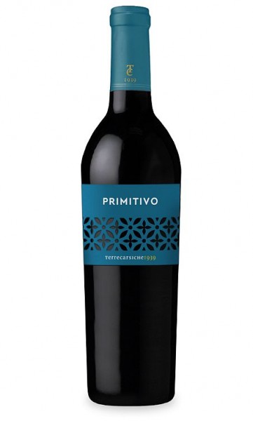 2022er Terrecarsiche Primitivo rosso