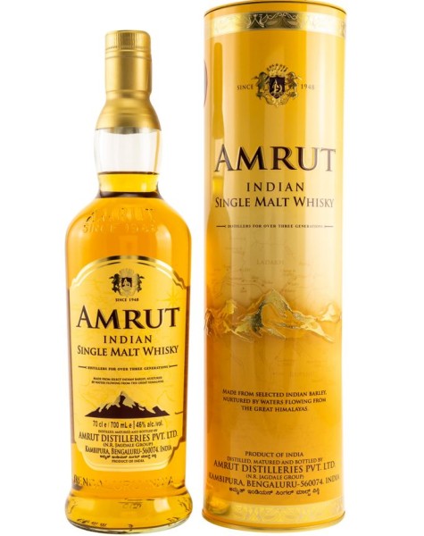 Amrut Malt Whisky Indian Whisky