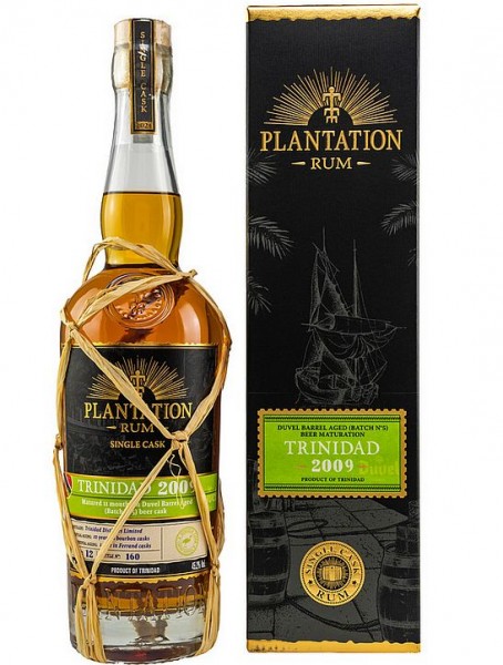 Plantation 2009 Duwel Beer cask maturation Trinidad Vintage Edition Rum
