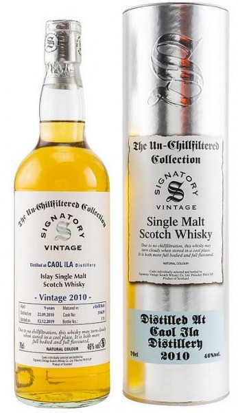Signatory Caol Ila 2010/19 Islay Whisky