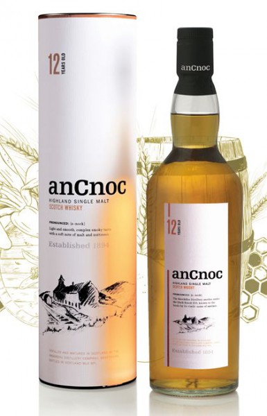 AnCnoc 12 years old Single Malt Whisky