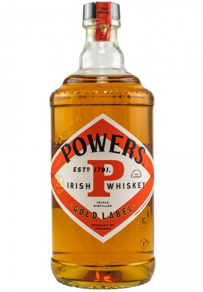 Powers Irish Whiskey triple distilled Hand crafted