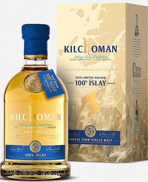 Kilchoman 8th edition 100% Islay single Malt Whisky
