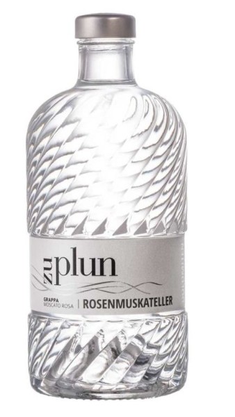 Zu Plun Dolomites Grappa Rosenmuskateller