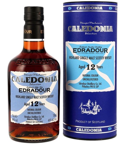 Edradour 12 years Caledonia Single Malt Whisky