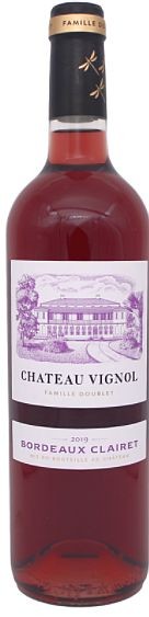 2023er Chateau Vignol Rosé Clairet