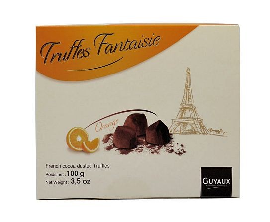 Truffes Fantasie, Kakaokonfekt ORANGE 100g
