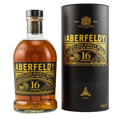 Aberfeldy 16 years single Malt Whisky