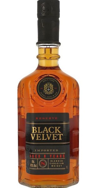 Black Velvet Canadian Blended Whisky Reserve 8 year LITER