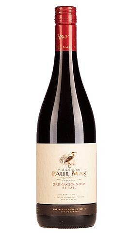 2022er Paul Mas Grenache Noir / Syrah rouge VdP Languedoc