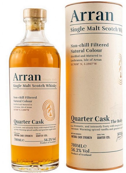 Arran Quarter cask strength Single Malt Whisky