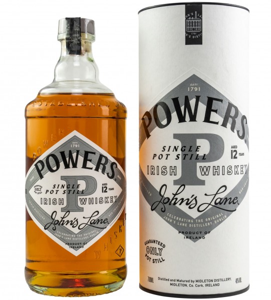 Powers Johns Lane 12 years Irish Whiskey triple distilled