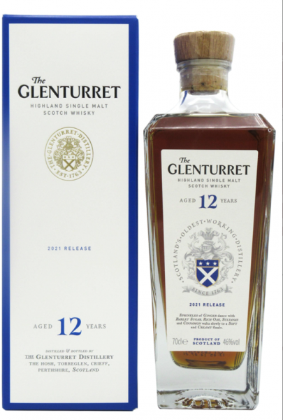 Glenturret 12 years 2021 Maiden release Highland Malt