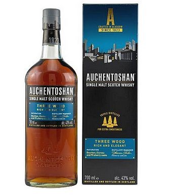 Auchentoshan Three wood Single Malt Whisky Lowland