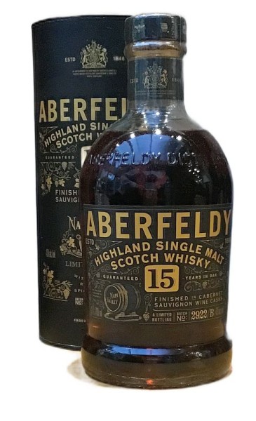 Aberfeldy 15 years Finished in Semillon Wine Casks from Cadillac single Malt Whisky