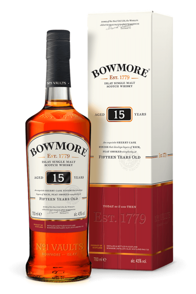 Bowmore 15 years Islay Single Malt Whisky