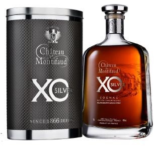 Cognac XO Attitude Chateau Montifaud Metallbox