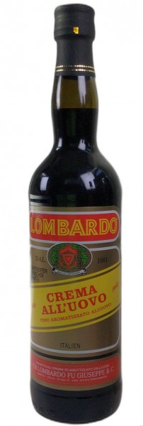 Lombardo Crema All Uovo - Marsala mit Ei