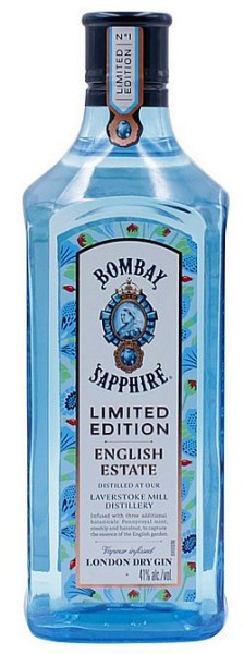 Bombay Sapphire LIMITED EDITION Liter Laverstoke Mill Gin London