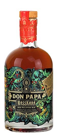 Don Papa MASSKARA Rum Philippinen