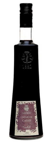 Cartron Creme de Cassis de Bourgogne 15%