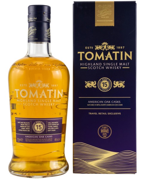 Tomatin 15 years Single Malt Whisky