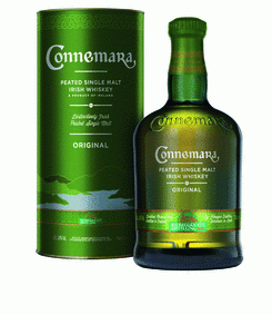 Connemara Irish Whisky Single Malt triple distilled peated