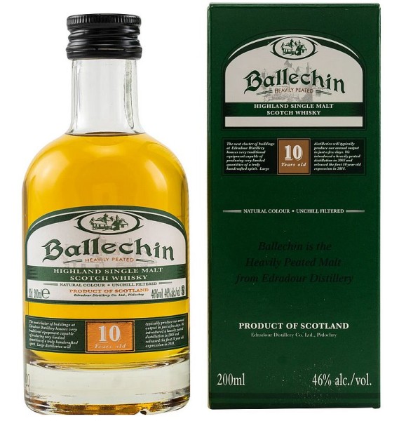 Edradour Ballechin 10 years Heavily Peated 0,20 Single Malt