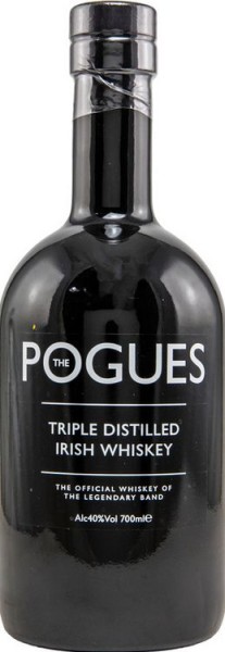 The Pogues Irish triple distilled Whisky