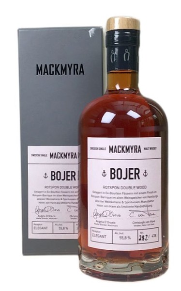 Mackmyra Bojer Rotspon finish Cask Whisky Svedish Single Malt